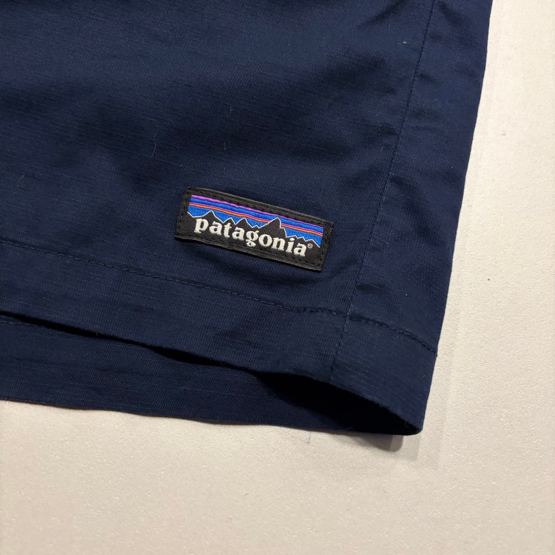 [M] 파타고니아 네이비 벨트 반바지 하프팬츠 D18 상품이미지3