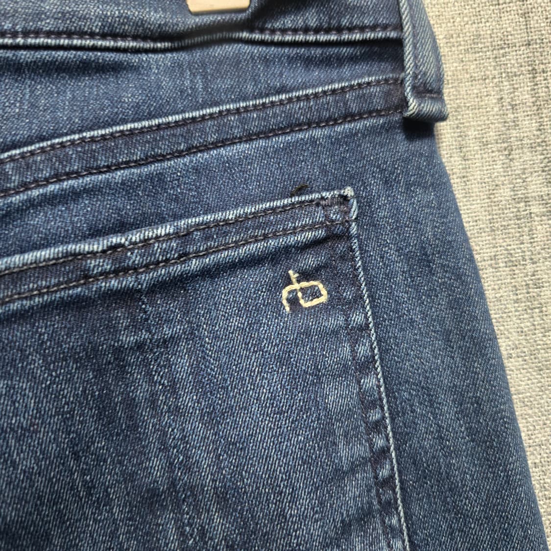 랙앤본 데님 청바지 진청 슬림핏  상품이미지5