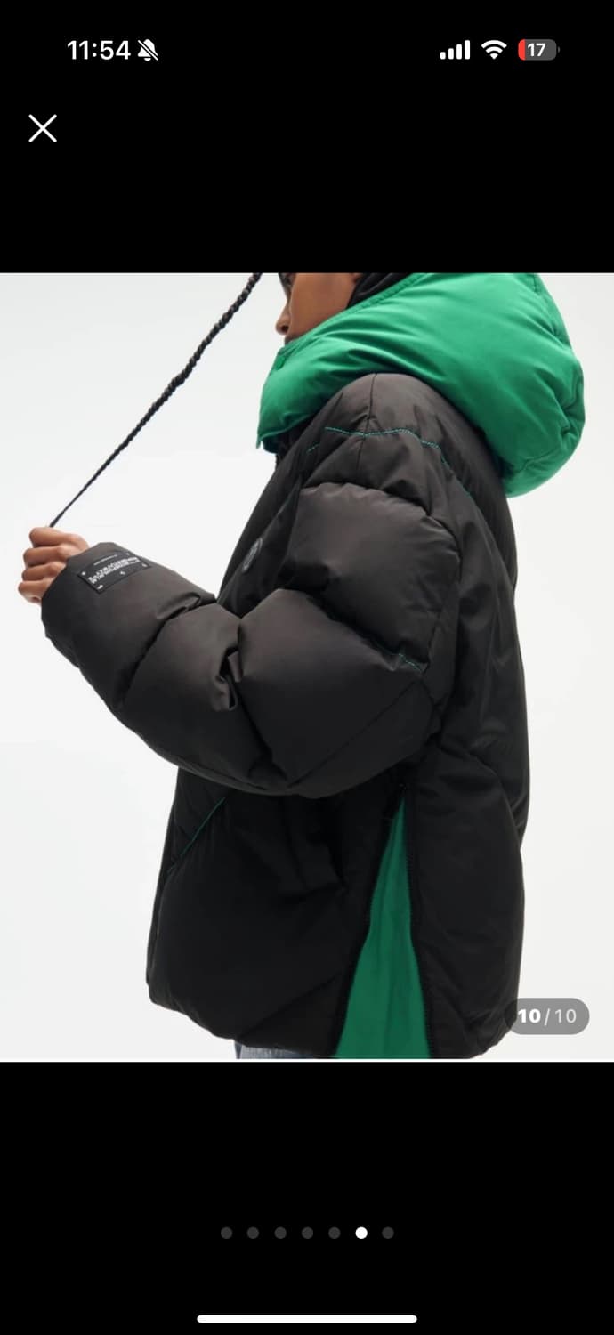 자라 X 아더에러 콜라보 패딩 S사이즈 상품이미지10