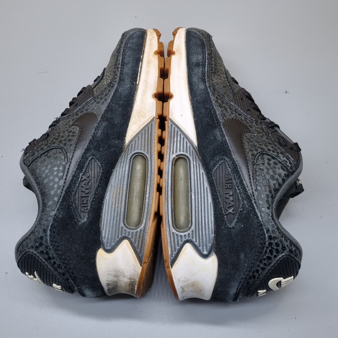 나이키 에어맥스90 블랙 사파리 운동화240 상품이미지5