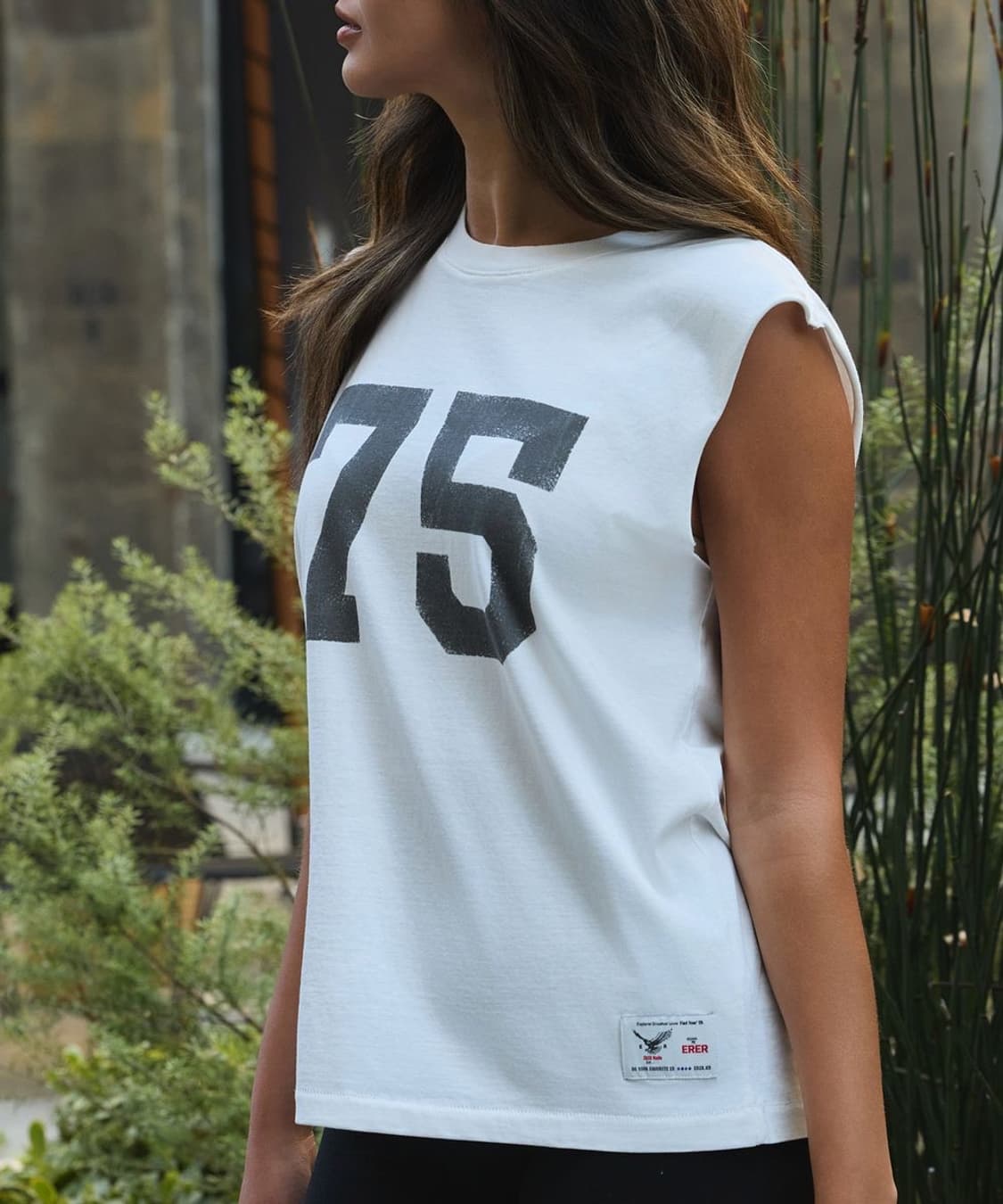 에르에르 Vintage 75 Artwork Sleeveless White 상품이미지3