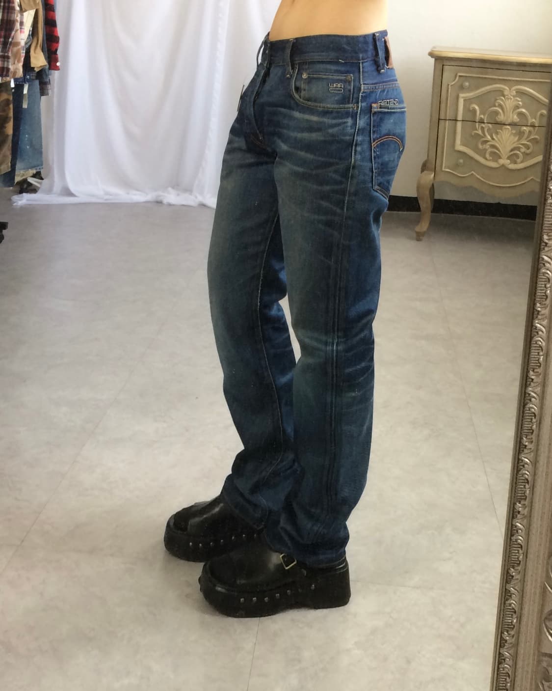 G star raw washing denim pants 상품이미지10