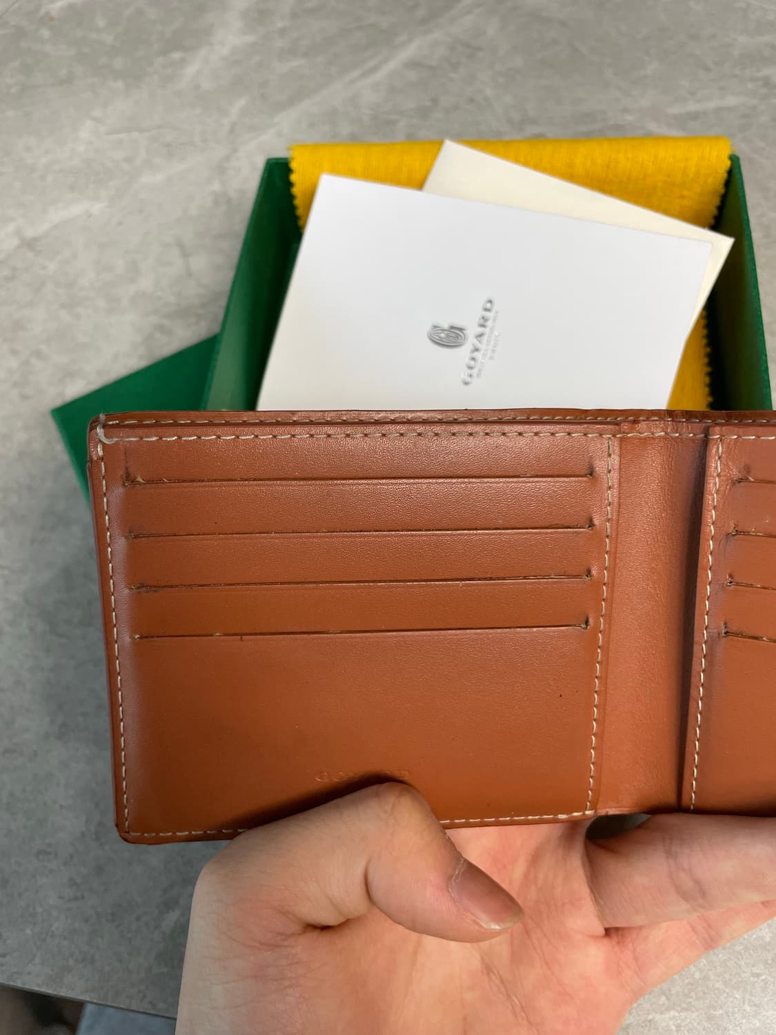 고야드 빅투아르 반지갑 상품이미지4