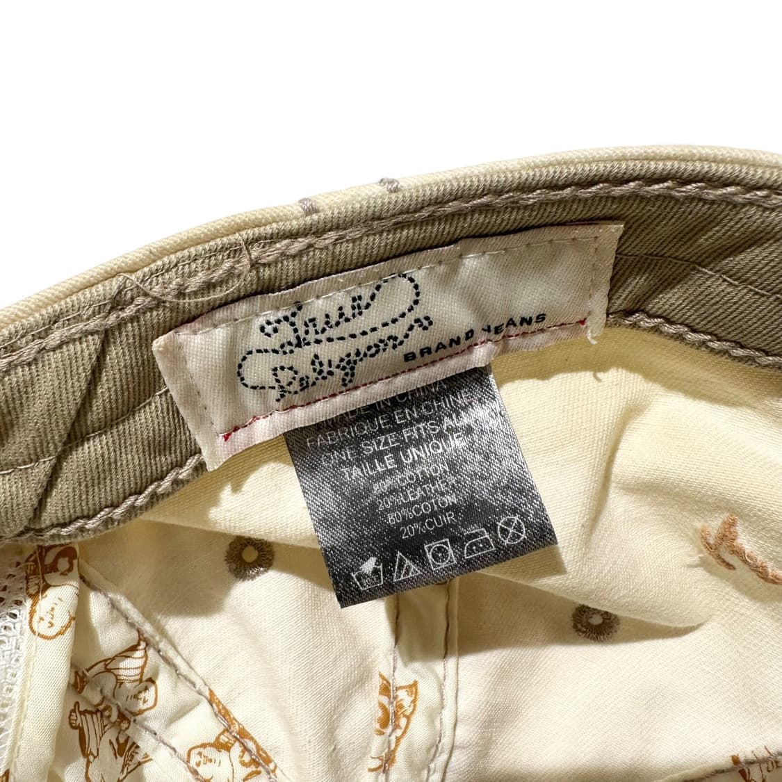 트루릴리전 Y2K 레더 코튼 로고 볼캡 상품이미지7