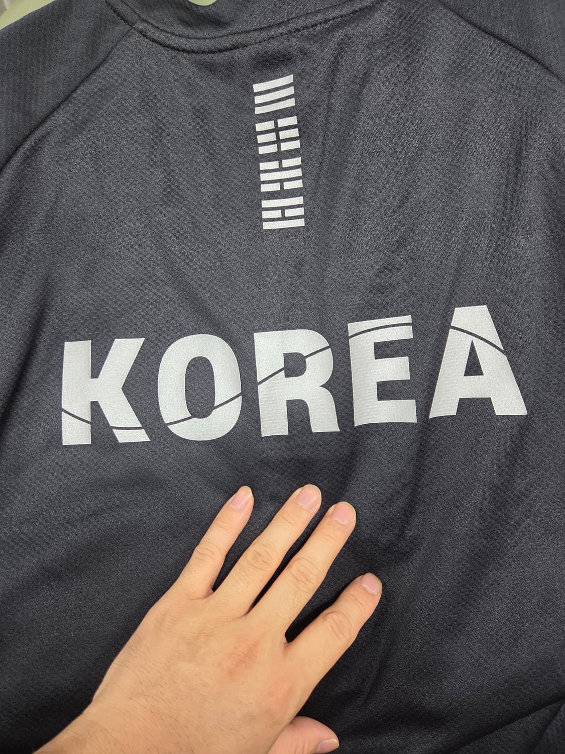 나인티 플러스 코리아 로고 반집업 기능성 긴팔 L 상품이미지6