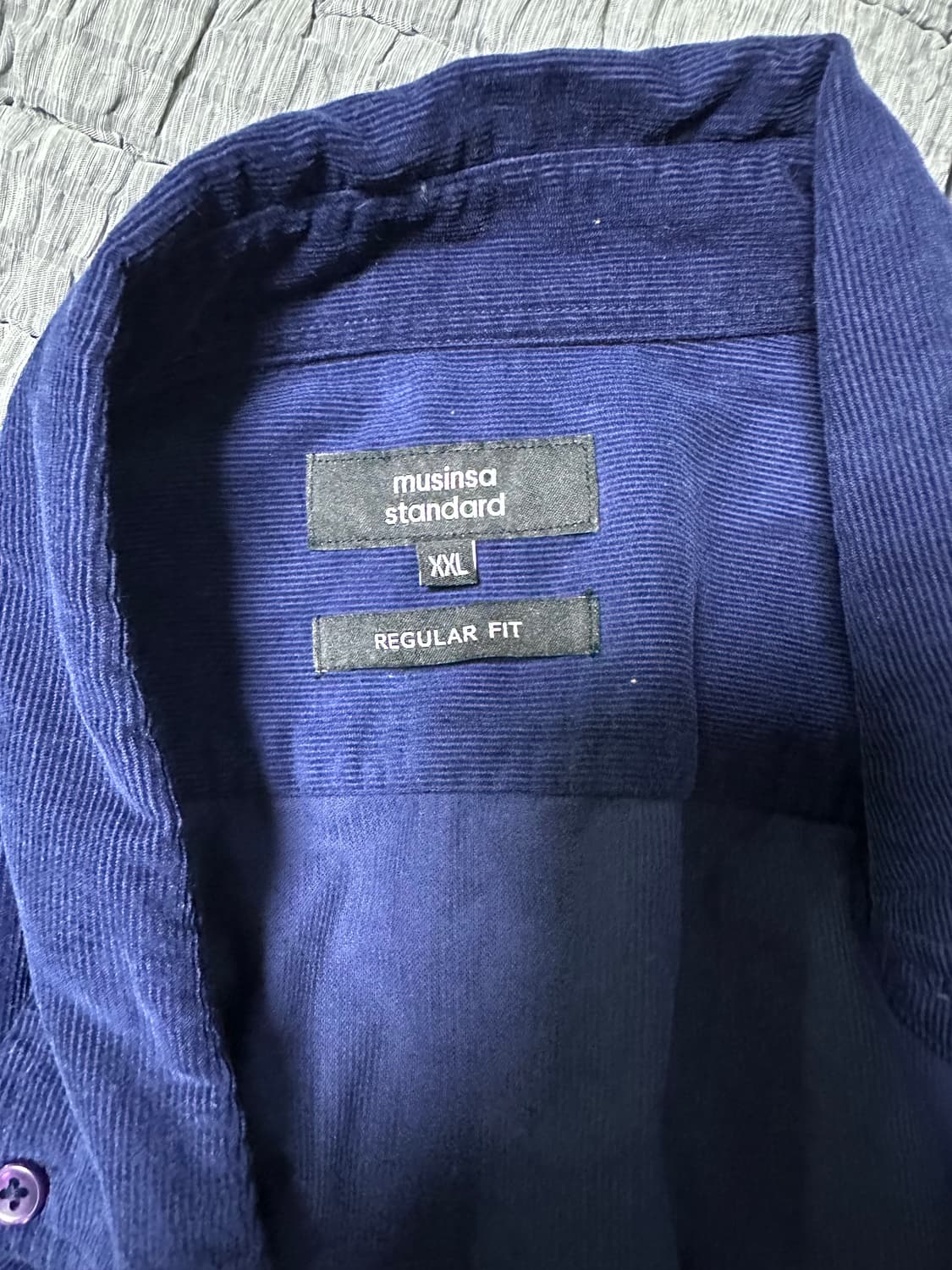 무신사 스탠다드 남성 코듀로이 셔츠 상품이미지4