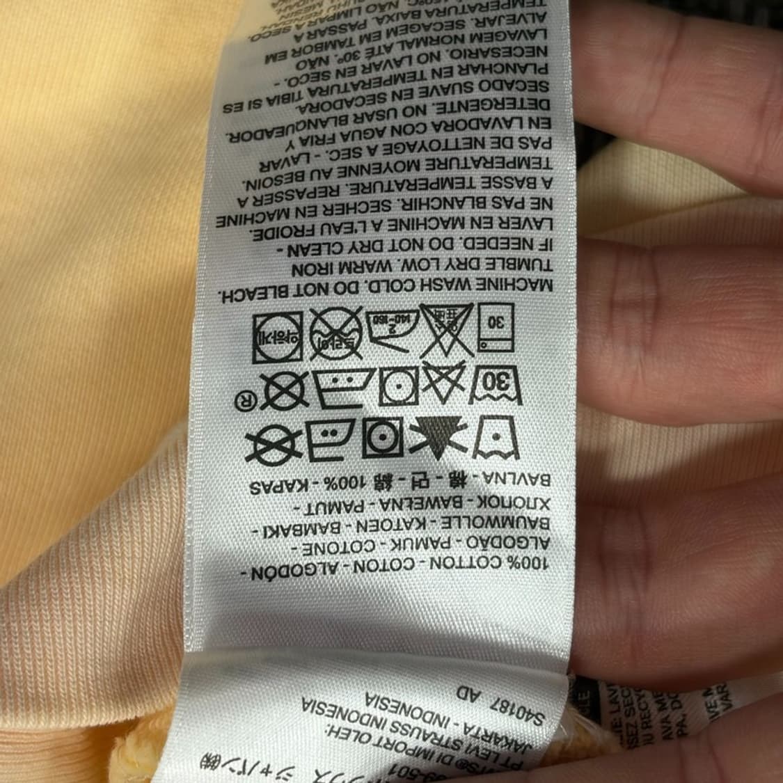 리바이스 타이다이 후드티 v2523 상품이미지8