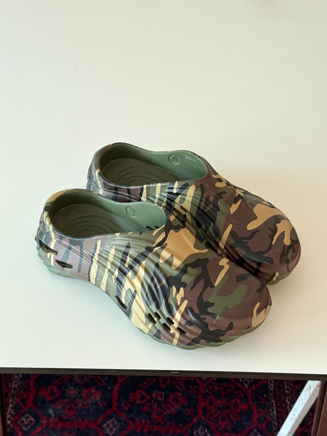 [270] 크록스 에코 카모 웨이브 212044-3TC 클로그 밀리터리  상품이미지1