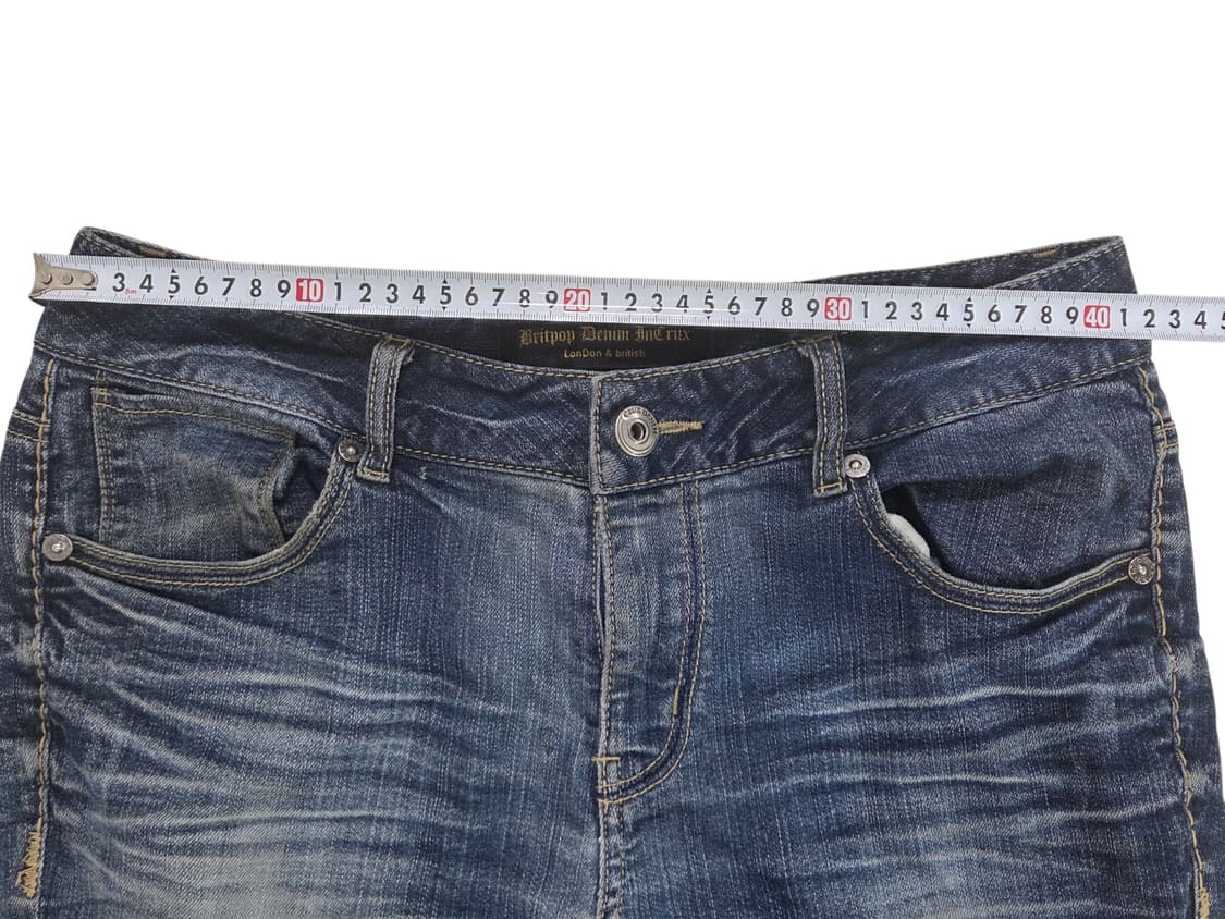 (찢청)Britpop Denim InCrux 런던&브리티쉬 데미지진 상품이미지6