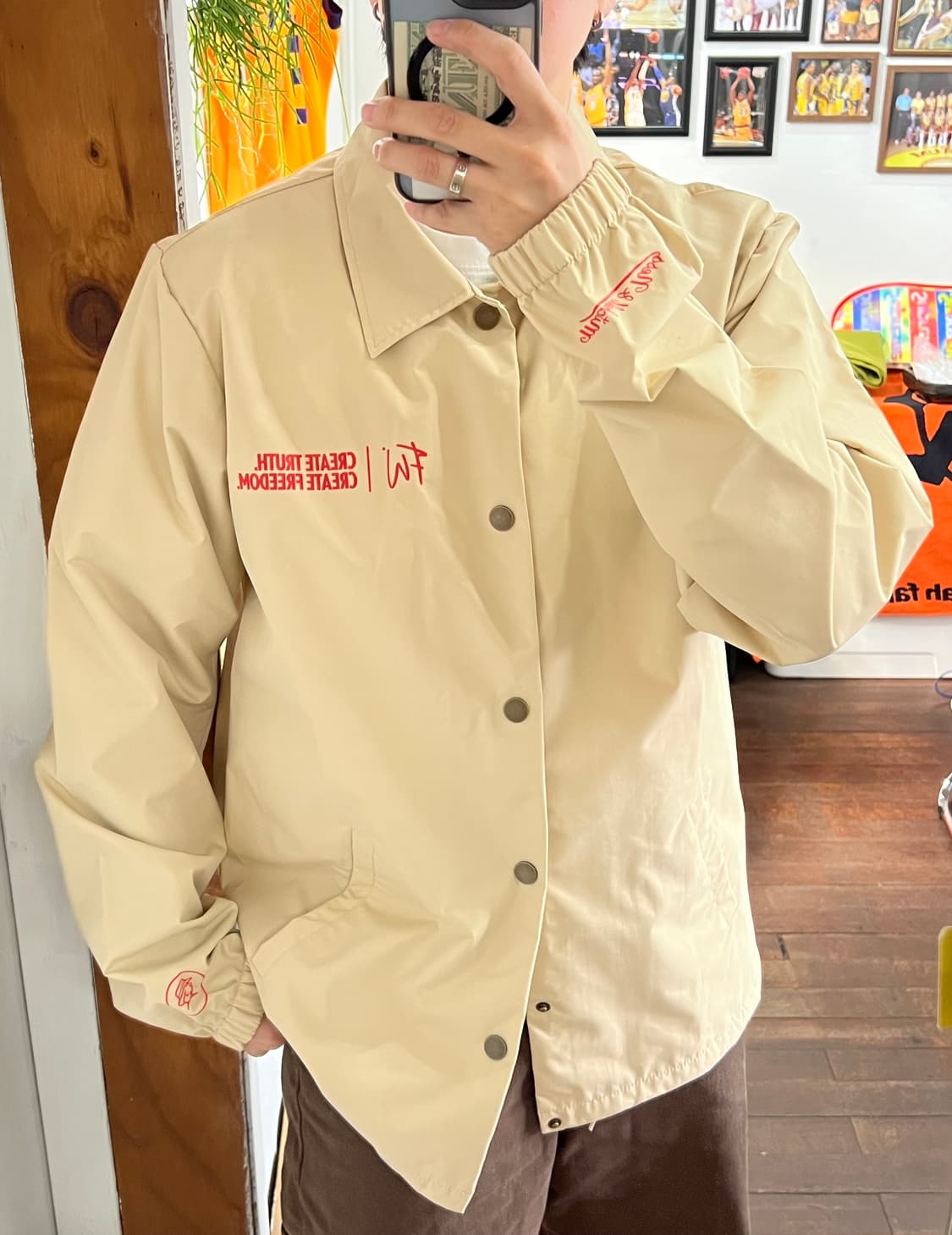 미첼앤네스 코치자켓 상품이미지5