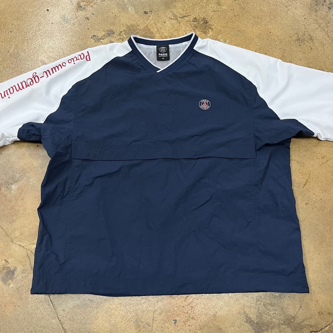 [정품/XL] 파리생제르망 네이비 화이트 아노락 b8 상품이미지3