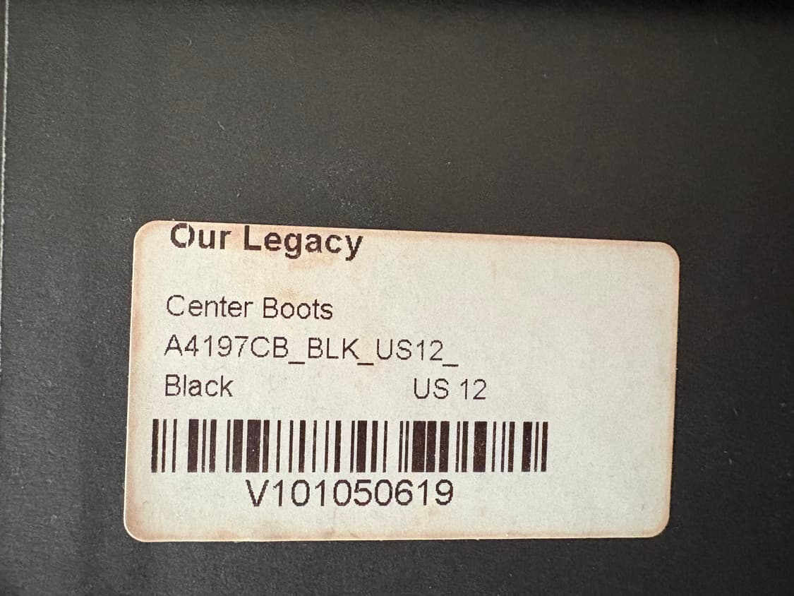 아워레사시 센터 쿠반 부츠 상품이미지6