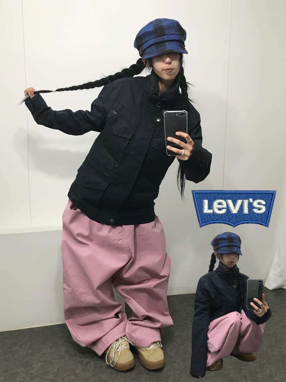 리바이스 하이넥 멀티포켓 필드 자켓  상품이미지1