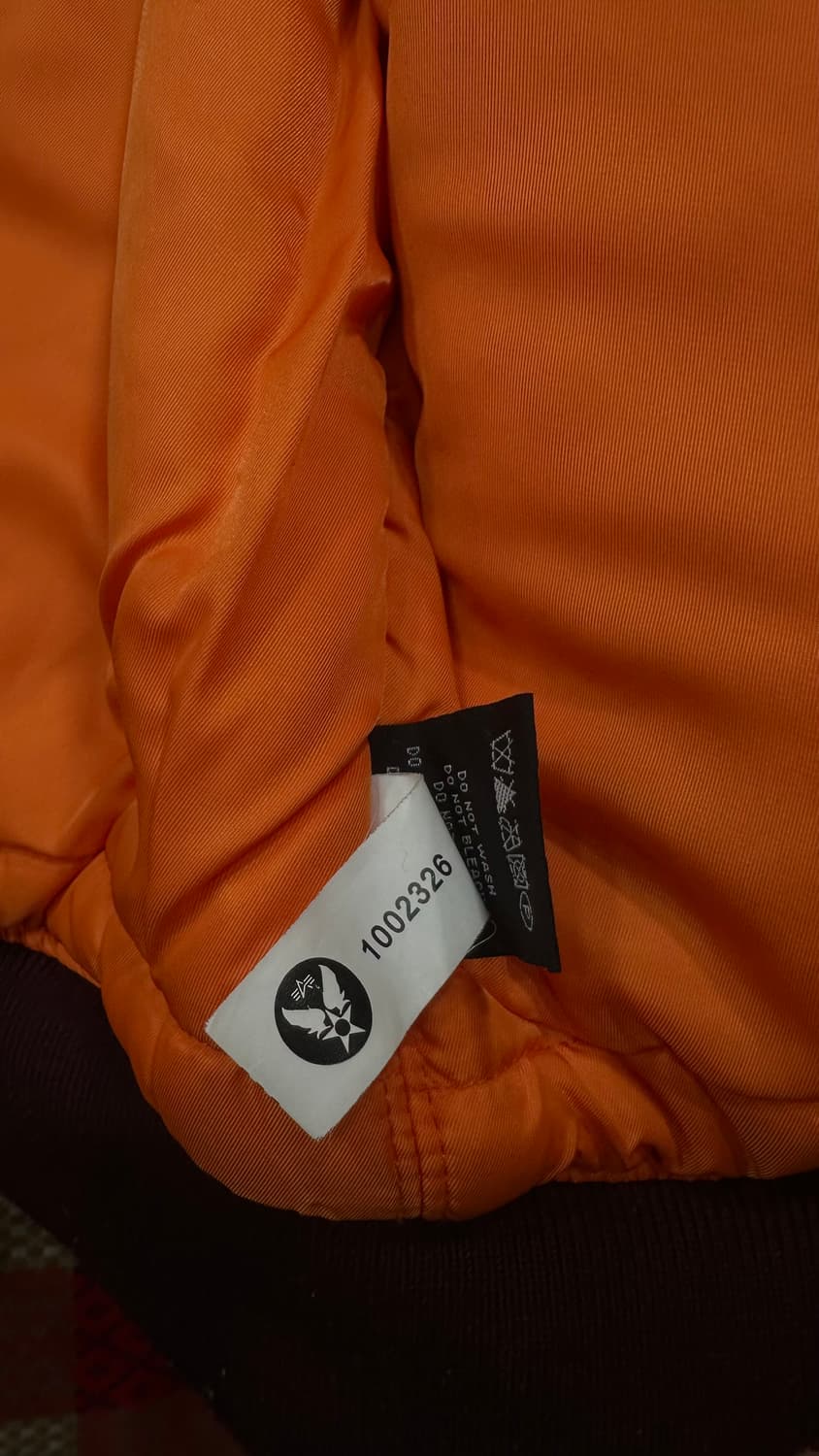 M 팔라디움 알파인더스트리 리버시블 MA-1 상품이미지5