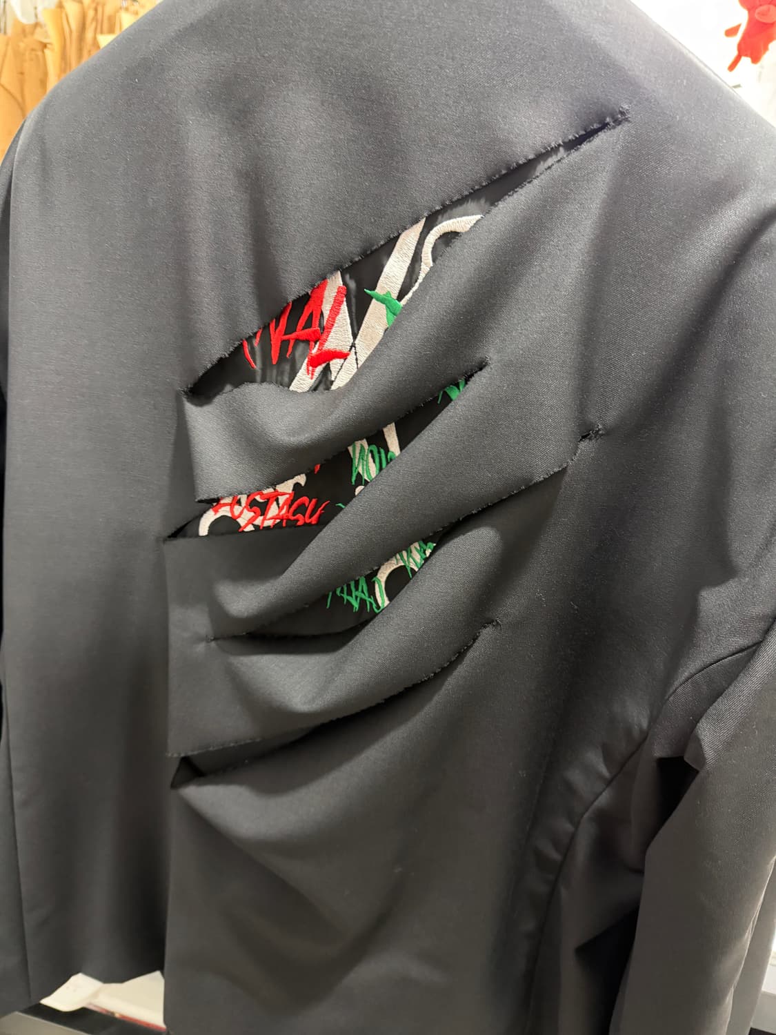 Csc split cut blazer(bk)(2) 상품이미지6