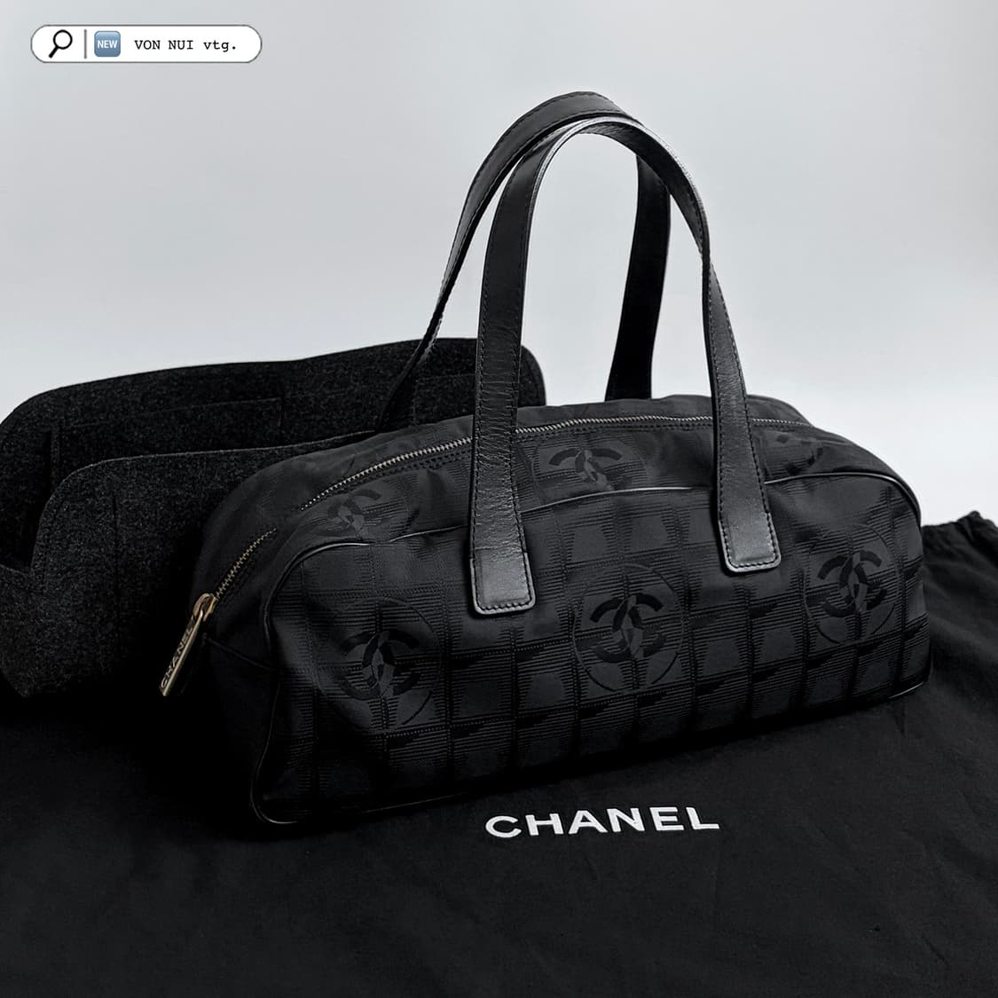 샤넬 뉴트래블라인 바게트 토트백 판매합니다. 상품이미지1