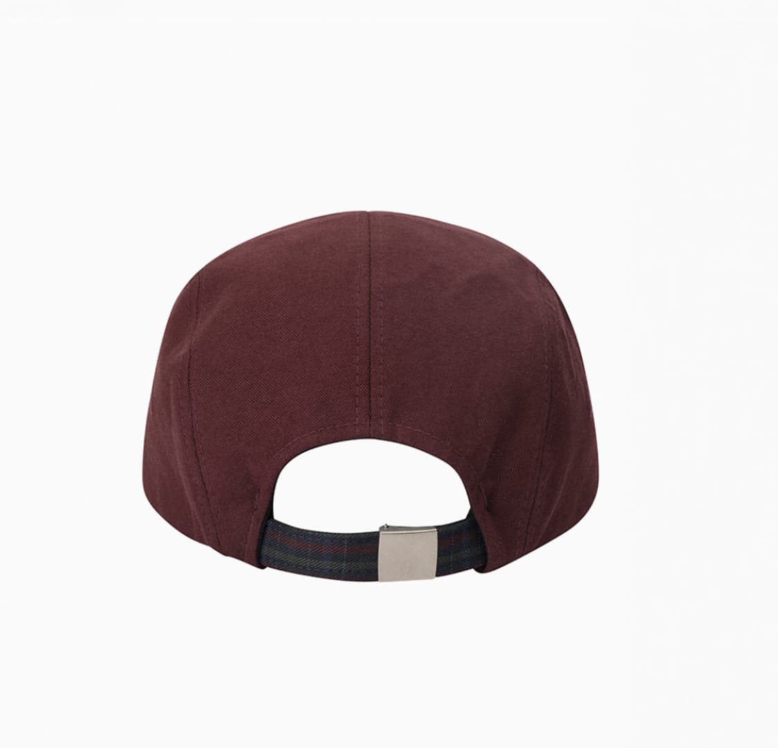 오헤시오 PATCH LOGO CAMP CAP, BURGUNDY 볼캡 상품이미지2