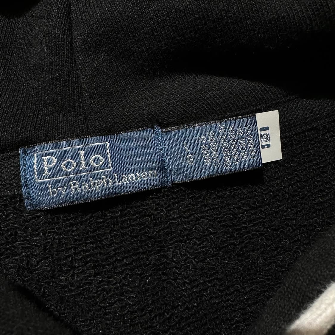 폴로 랄프로렌 후드집업 블랙 (신형QR) 상품이미지4