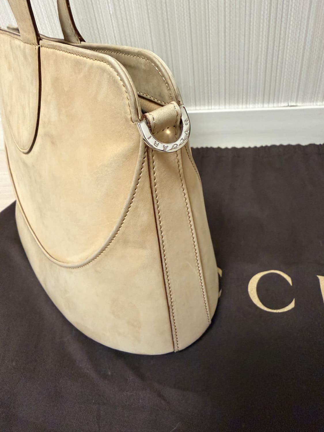 불가리 빈티지 정품 핸들 숄더백 상품이미지5