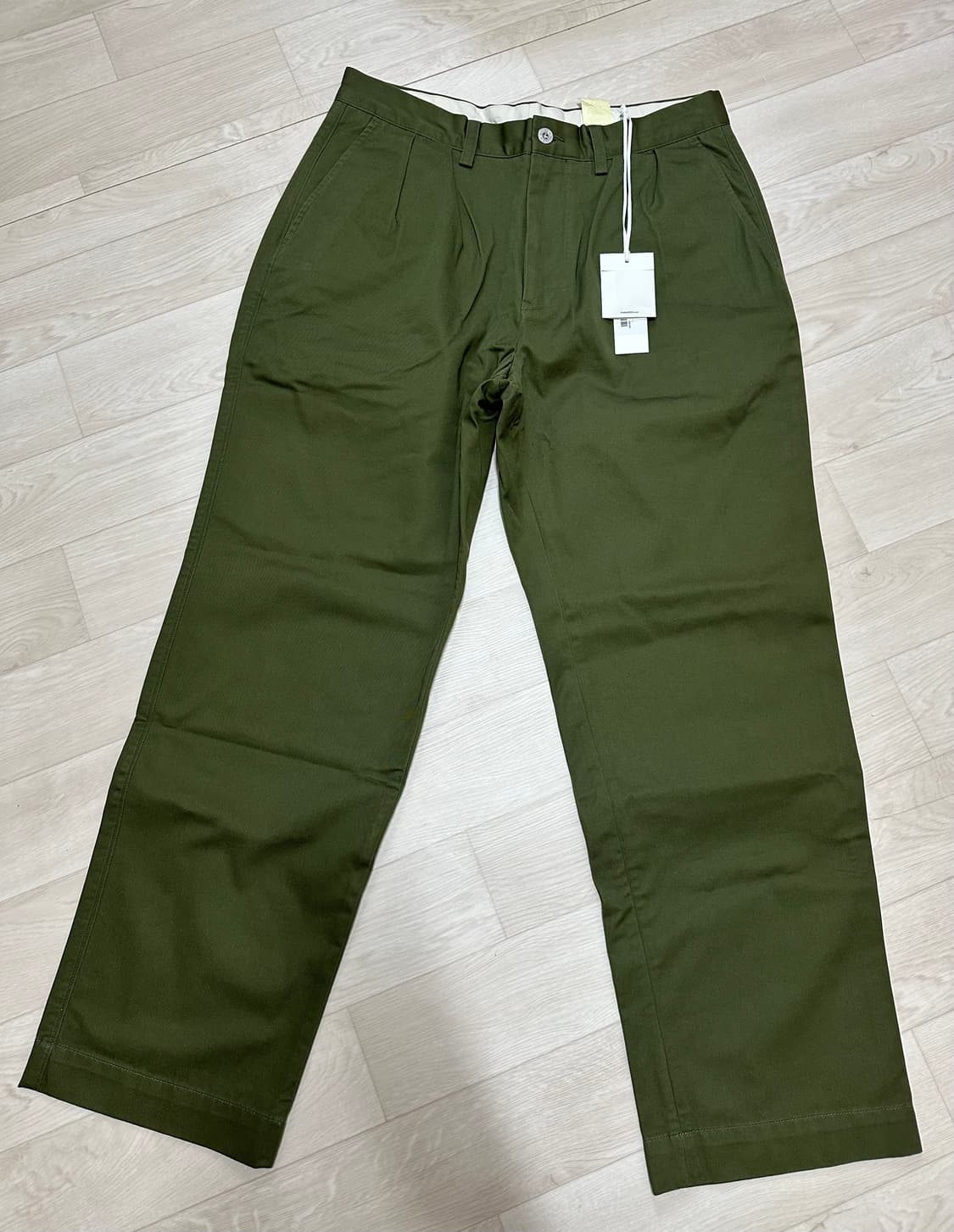 Khakis 카키스 common pant olive L 사이즈 상품이미지1