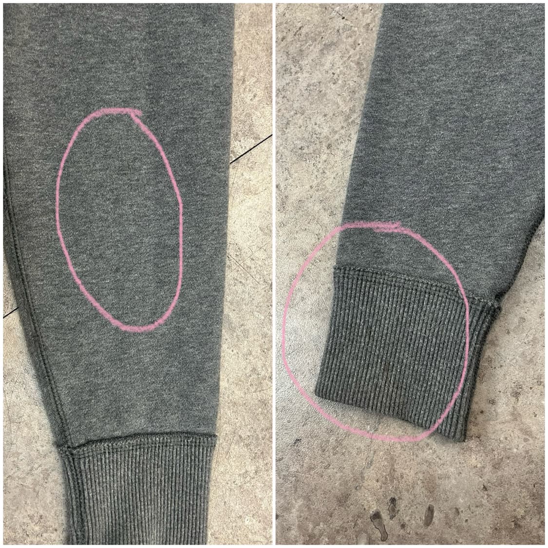 아베크롬비 럭비볼 기모 후드티 그레이 S #csz2973 상품이미지10