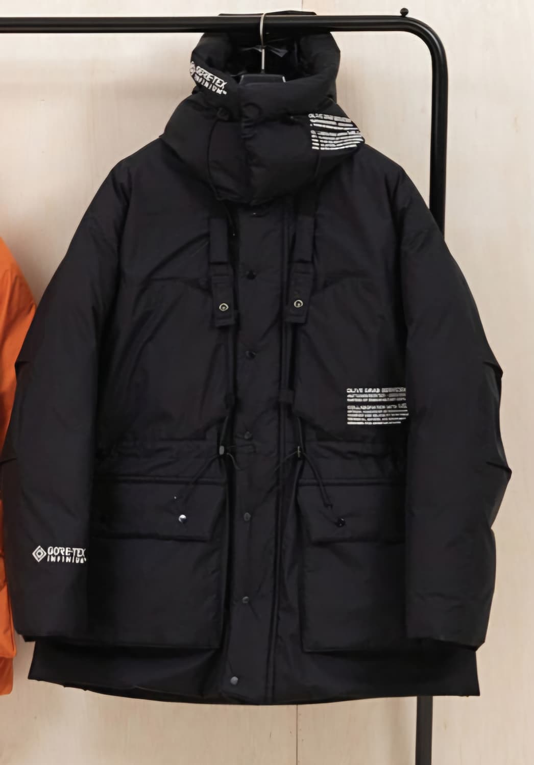 [M] 올리브드랩서비스 ods 밀레 아틱 파카 블랙 패딩 상품이미지1