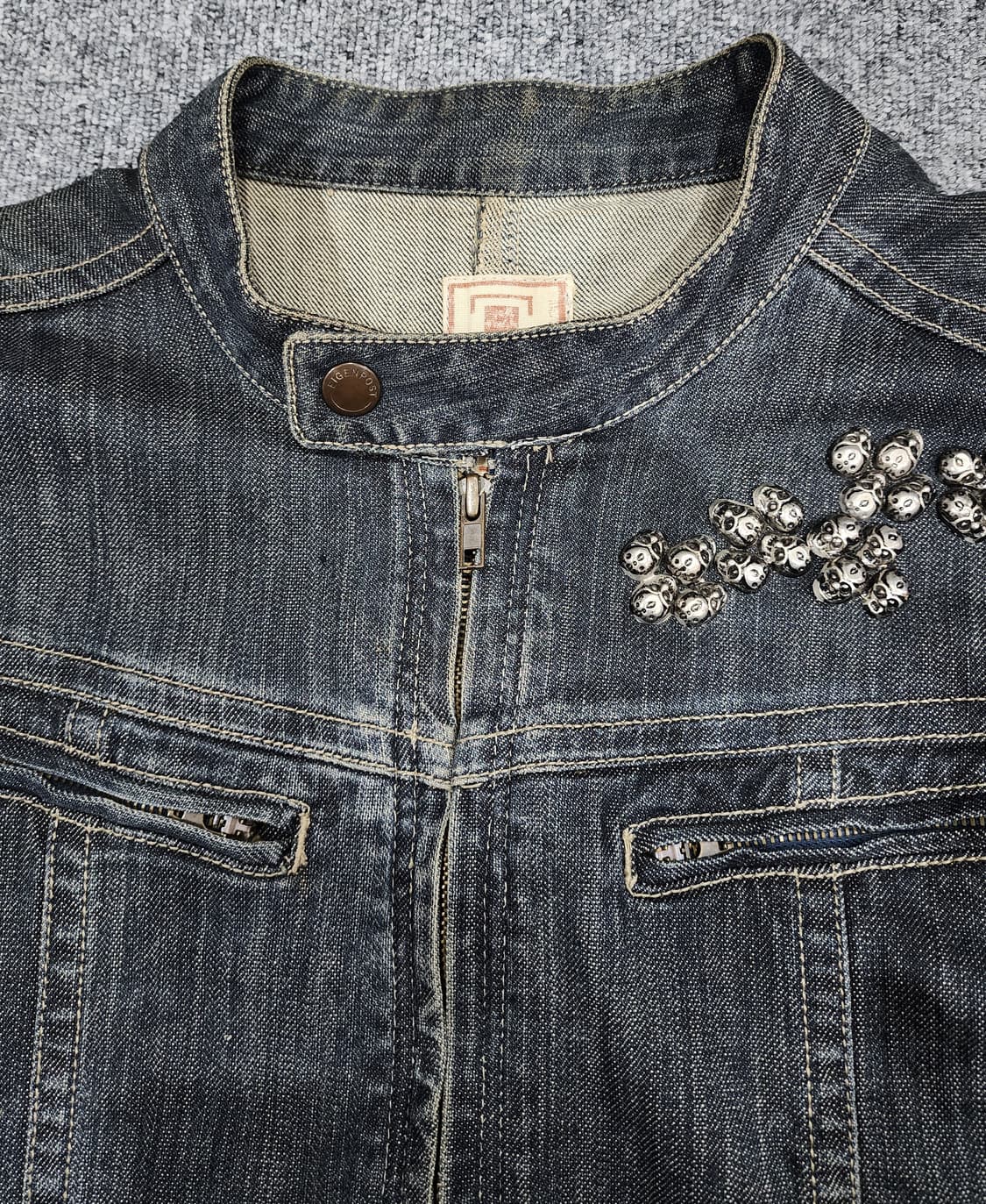 EIGENPOST 바람의검심 커스텀 빈티지 데님자켓 XL 상품이미지4