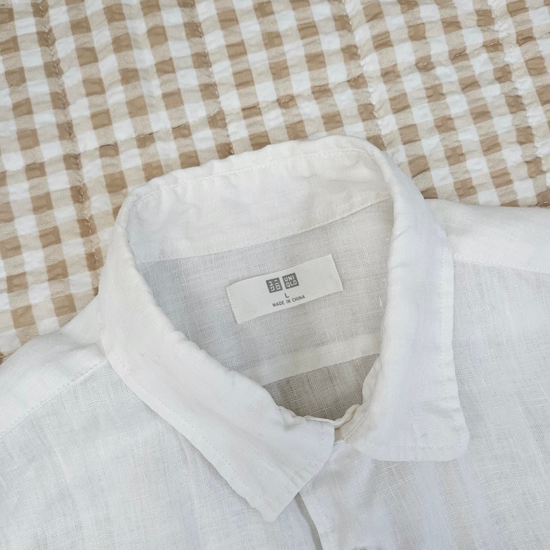 유니클로 마100 긴소매 셔츠 남자100 상품이미지2