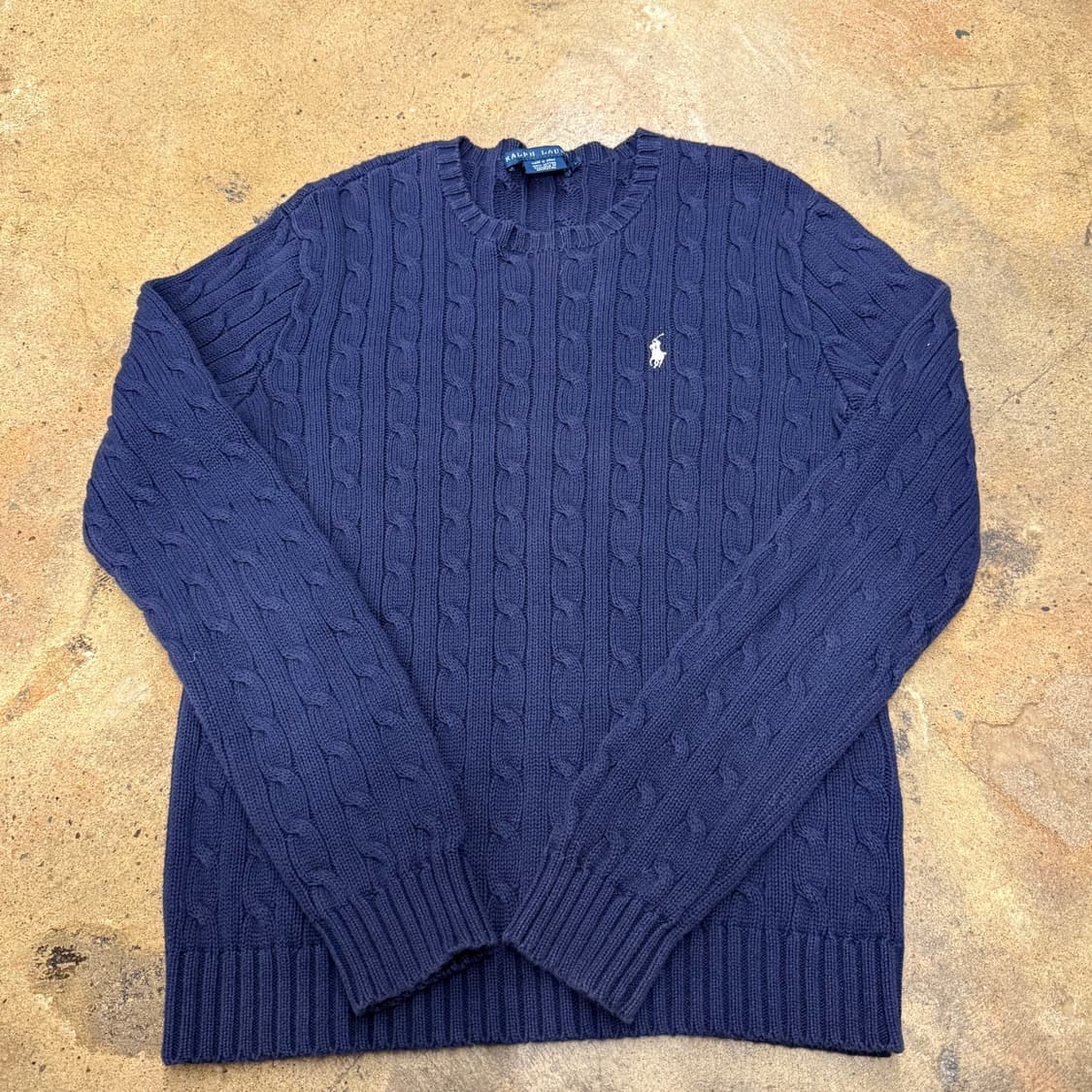 폴로 랄프로렌 네이비 니트  상품이미지2