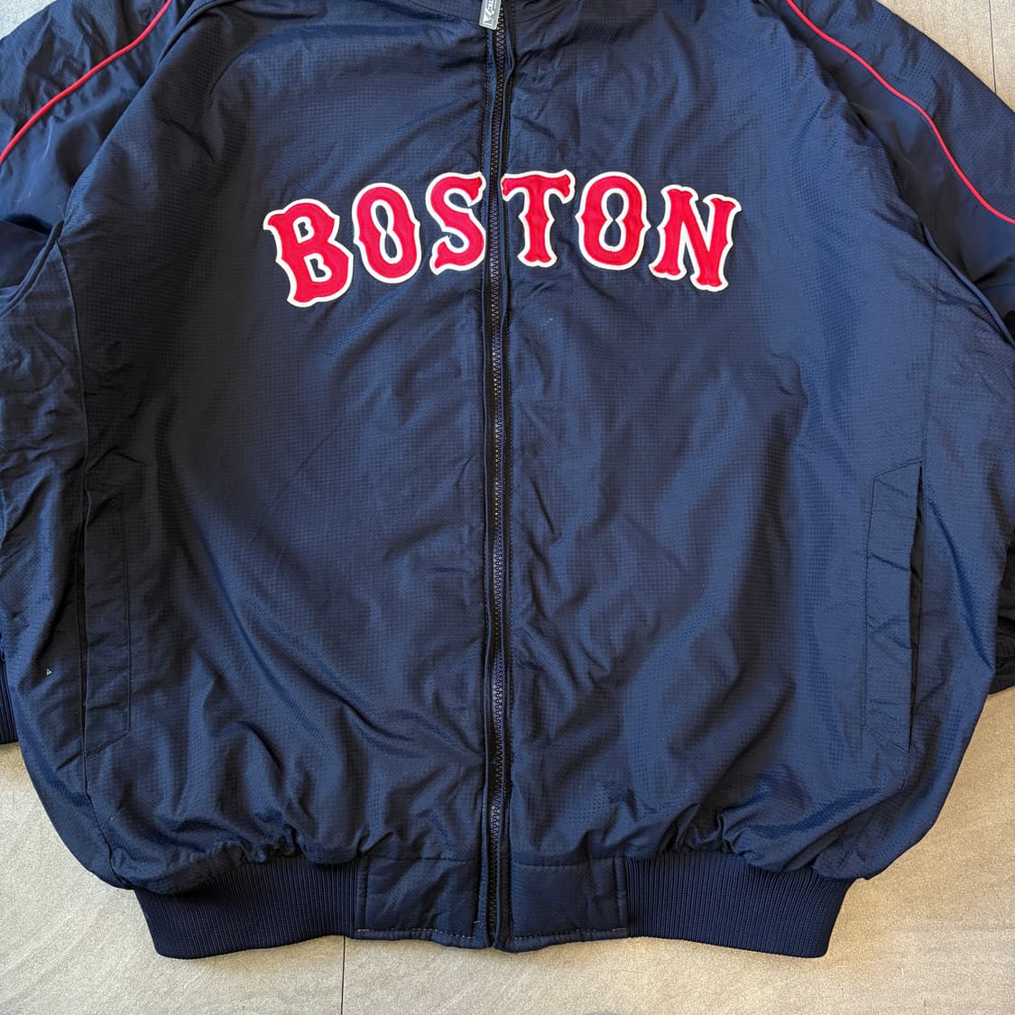 마제스틱 정품 보스턴 네이비 자켓 상품이미지4