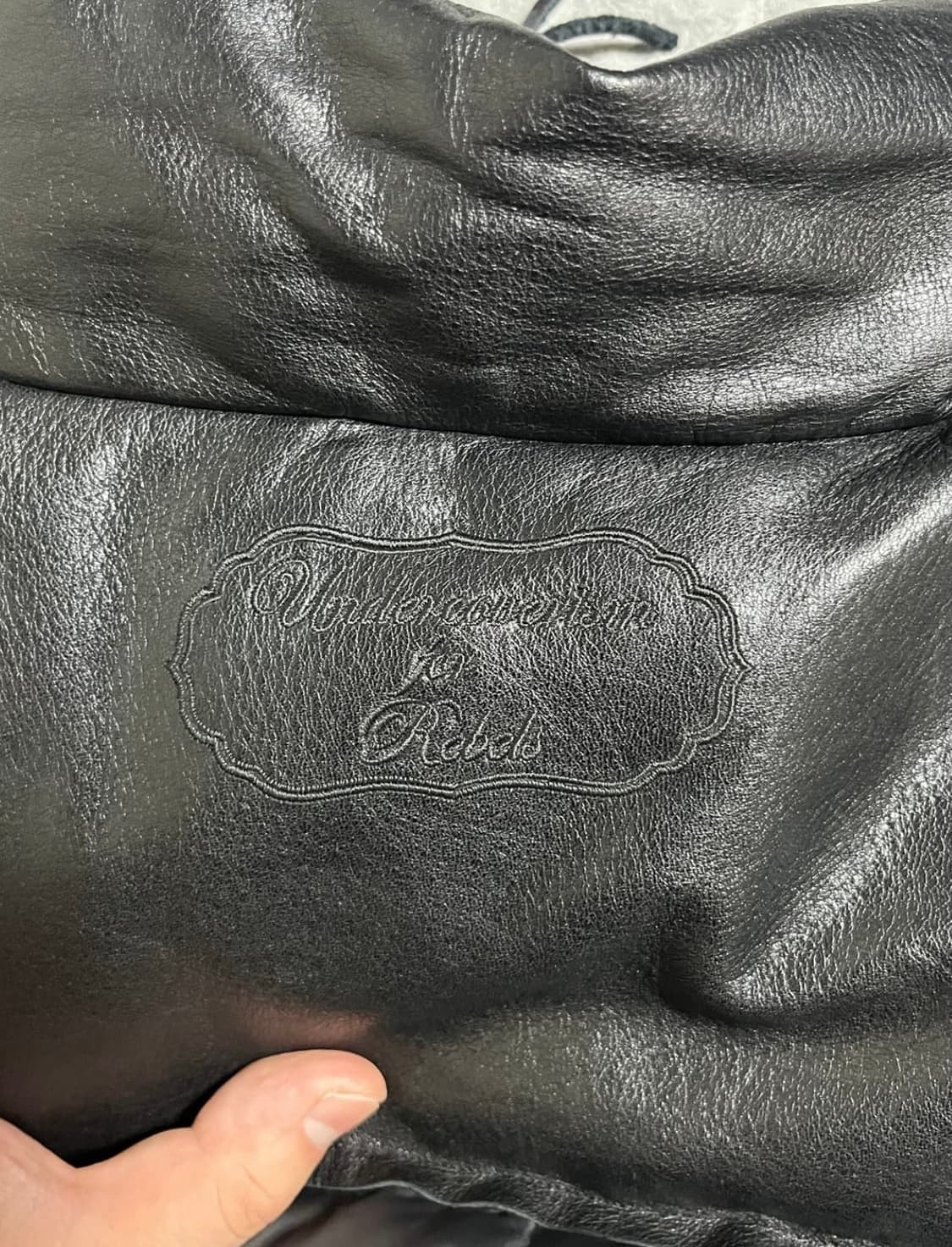 언더커버 22AW 레더 자켓 패딩 상품이미지5