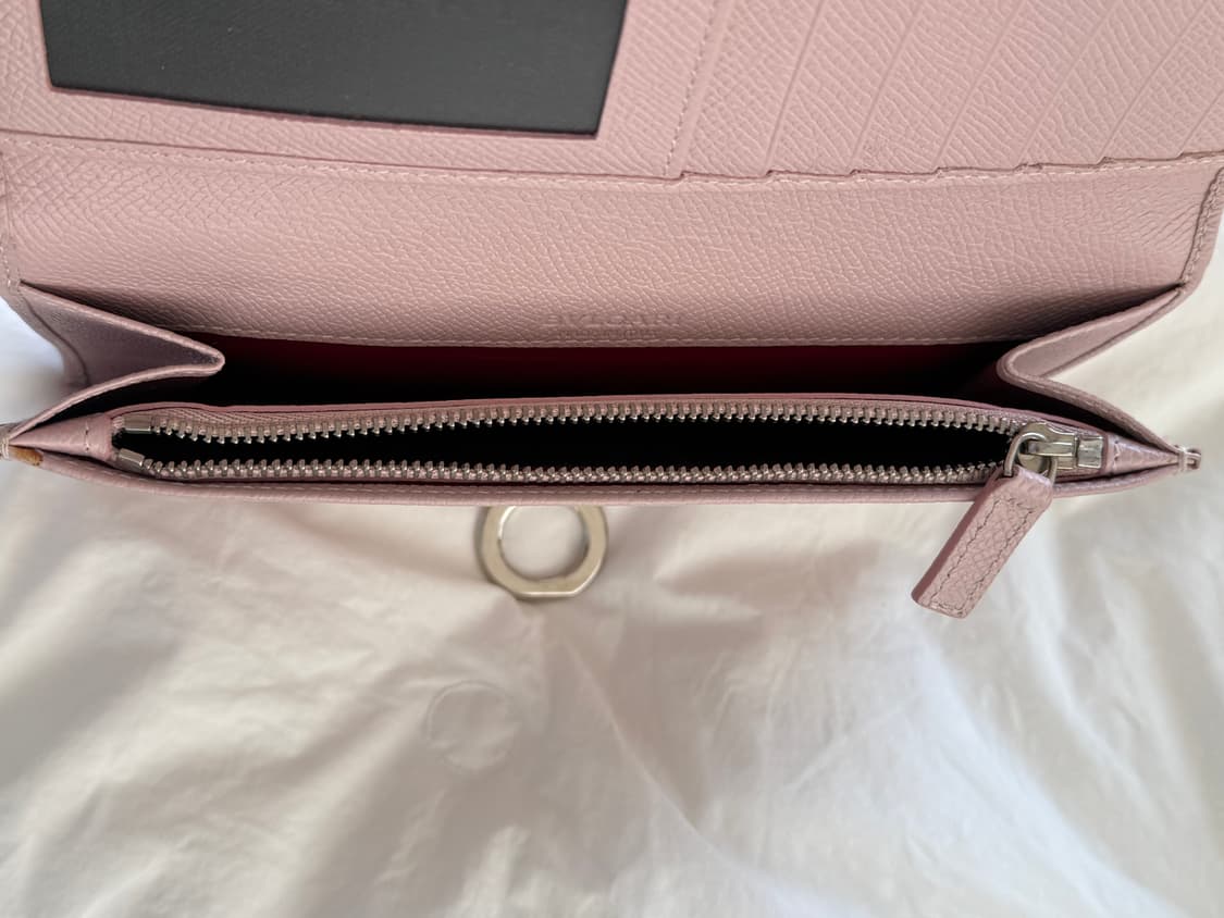 정품. 불가리 B-zero1 비제로 핑크 장지갑 여성 지갑 월렛 여자지갑 상품이미지7