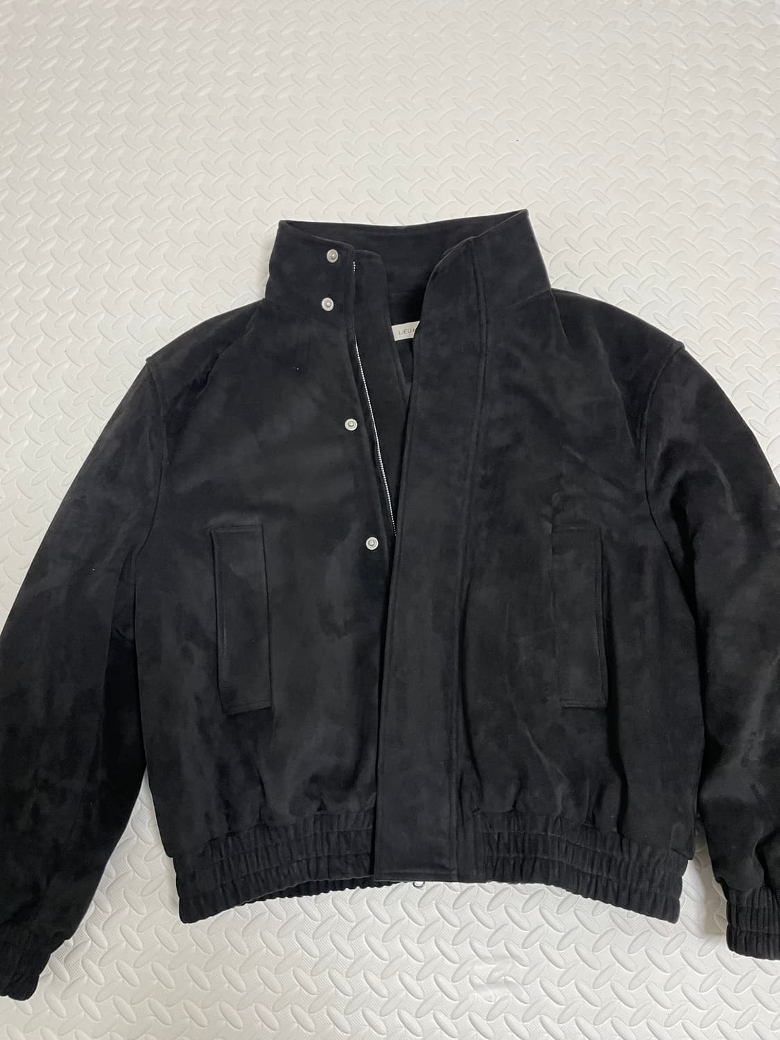 페이크 스웨이드 점퍼 블루종 자켓 (103정도) 상품이미지1