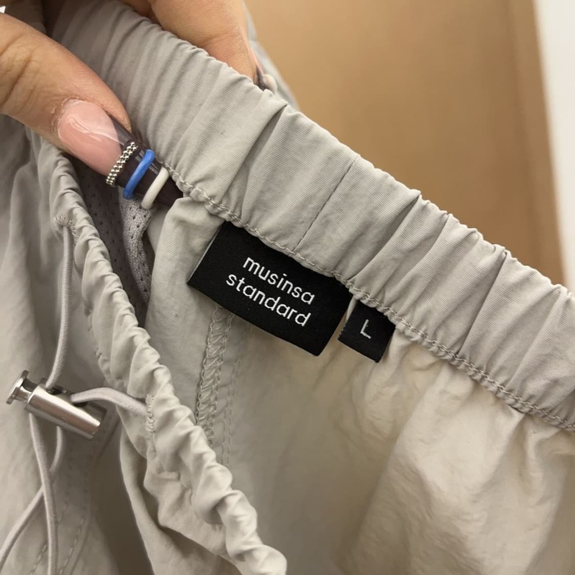 무신사스탠다드 고프코어 스트릿힙 카고 롱스커트 L C07954 상품이미지5