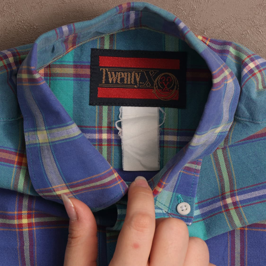 랭글러 20주년 헤비코튼 체크셔츠 A1656 상품이미지3