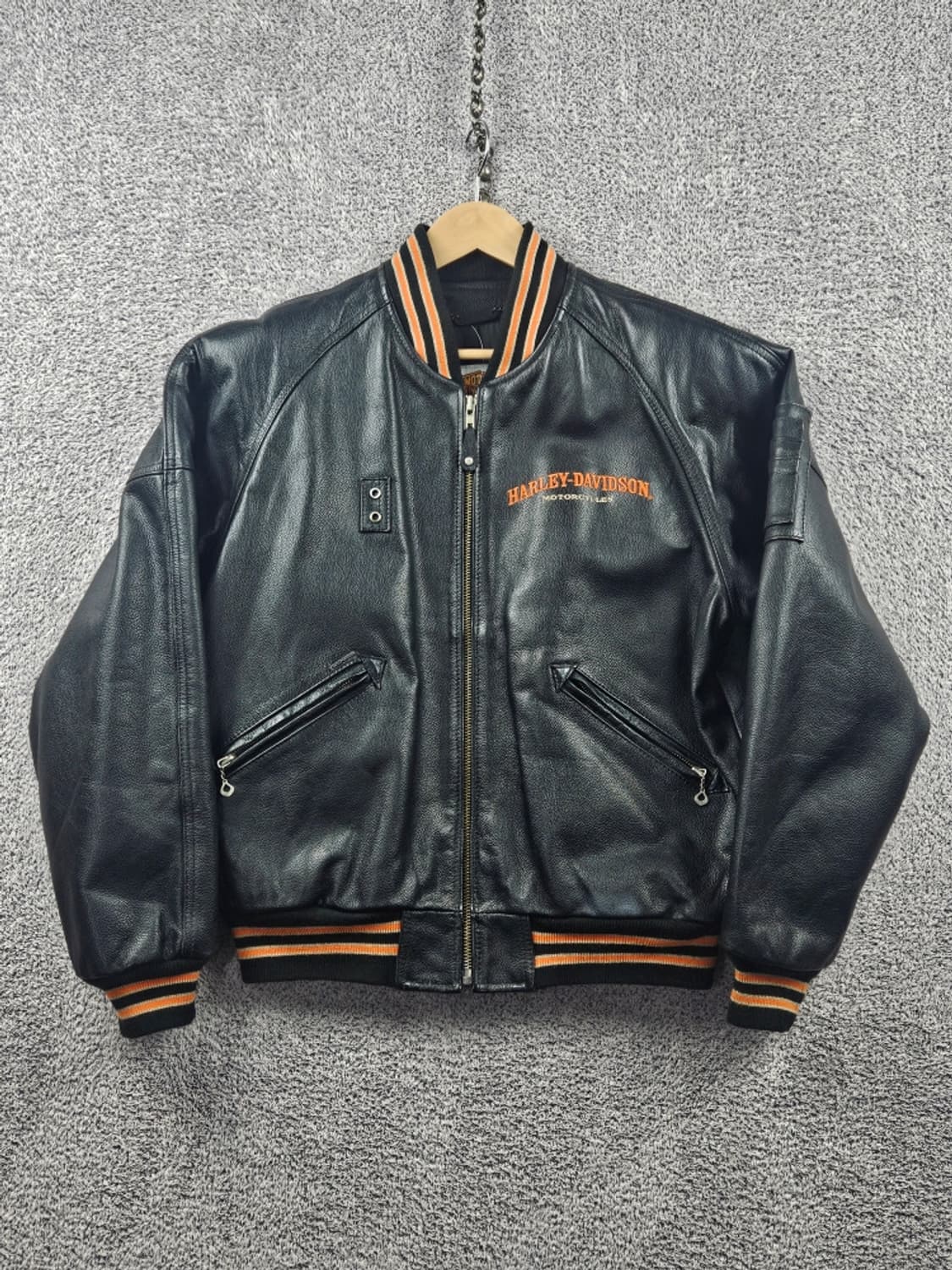 할리데이비슨 스크리밍 이글 레더 봄버 자켓 ( M ) / 11170 상품이미지3