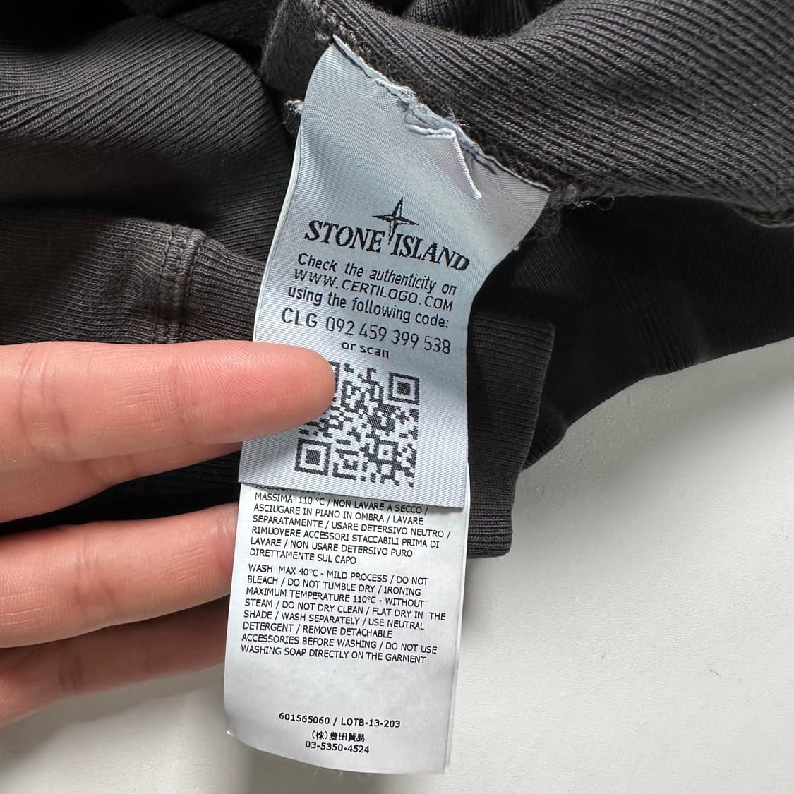 스톤아일랜드 와펜 반집업 맨투맨 상품이미지7