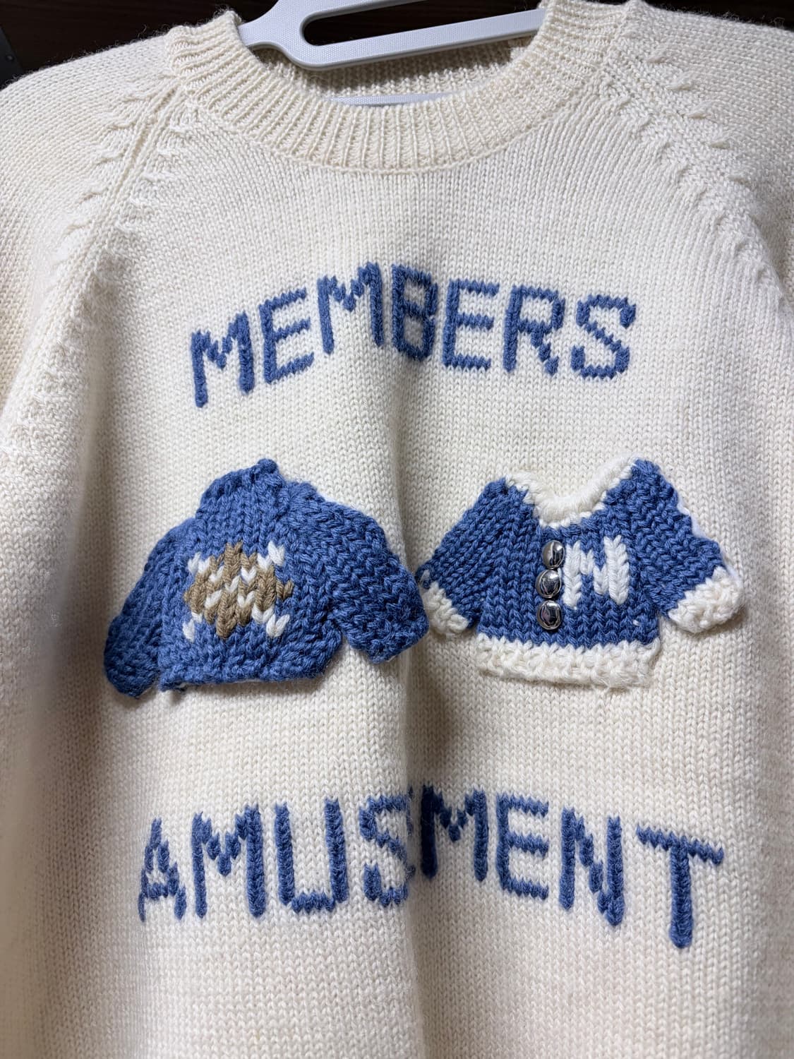 일본 빈티지 미니 니트 스웨터 상품이미지3