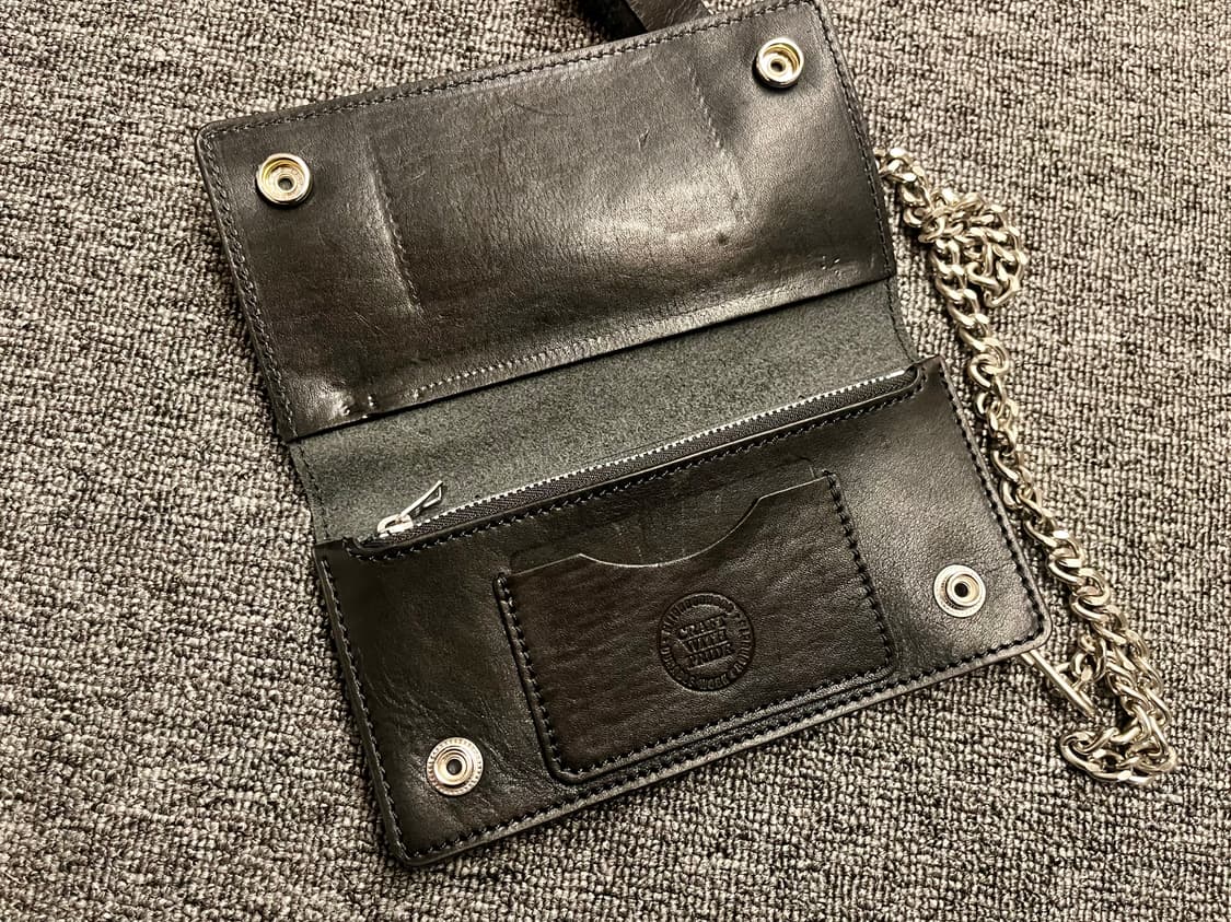 NEIGHBORHOOD 네이버후드 블랙 체인지갑 상품이미지4