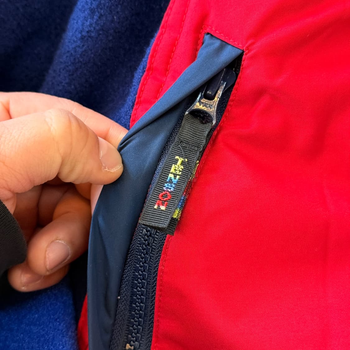 텐슨 스웨덴 아웃도어 브랜드 플리스 나일론 리버서블 아노락 상품이미지4