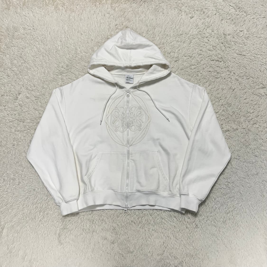 Bad Blood Leather Patch Hood Zipup 상품이미지4