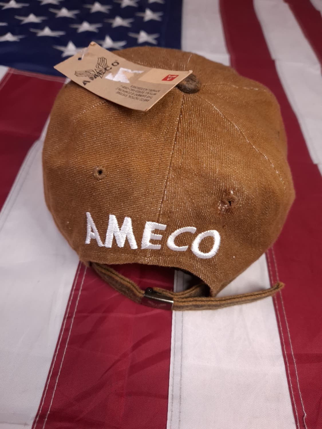 택새제품 오리지날 아메코 WW2 미육군 항공대 볼캡 상품이미지5