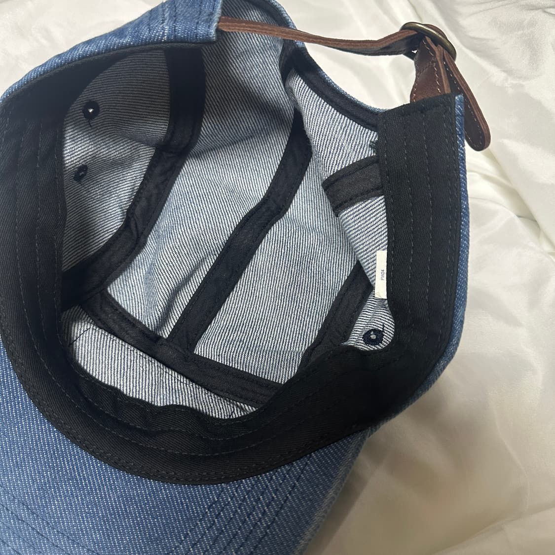 슈프림 워시드 치노 트윌 캠프캡 데님 상품이미지2