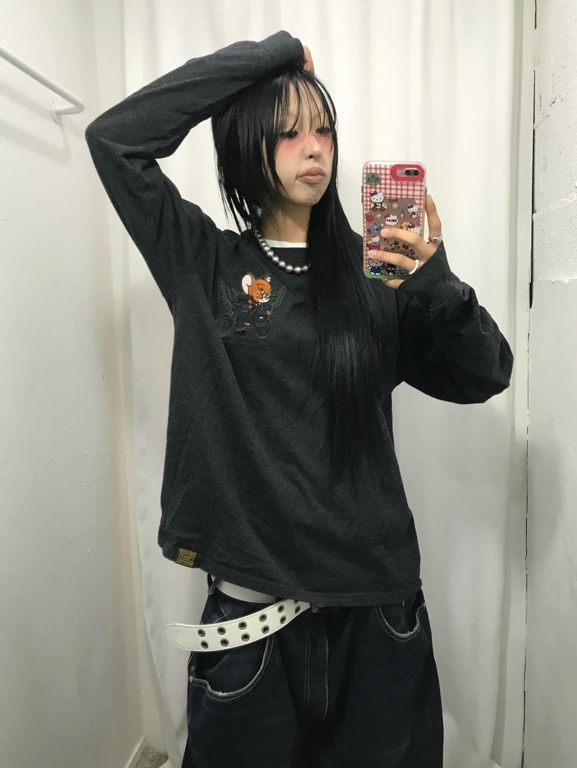 Vanson X Tom&Jerry Embroidery L/S 상품이미지6