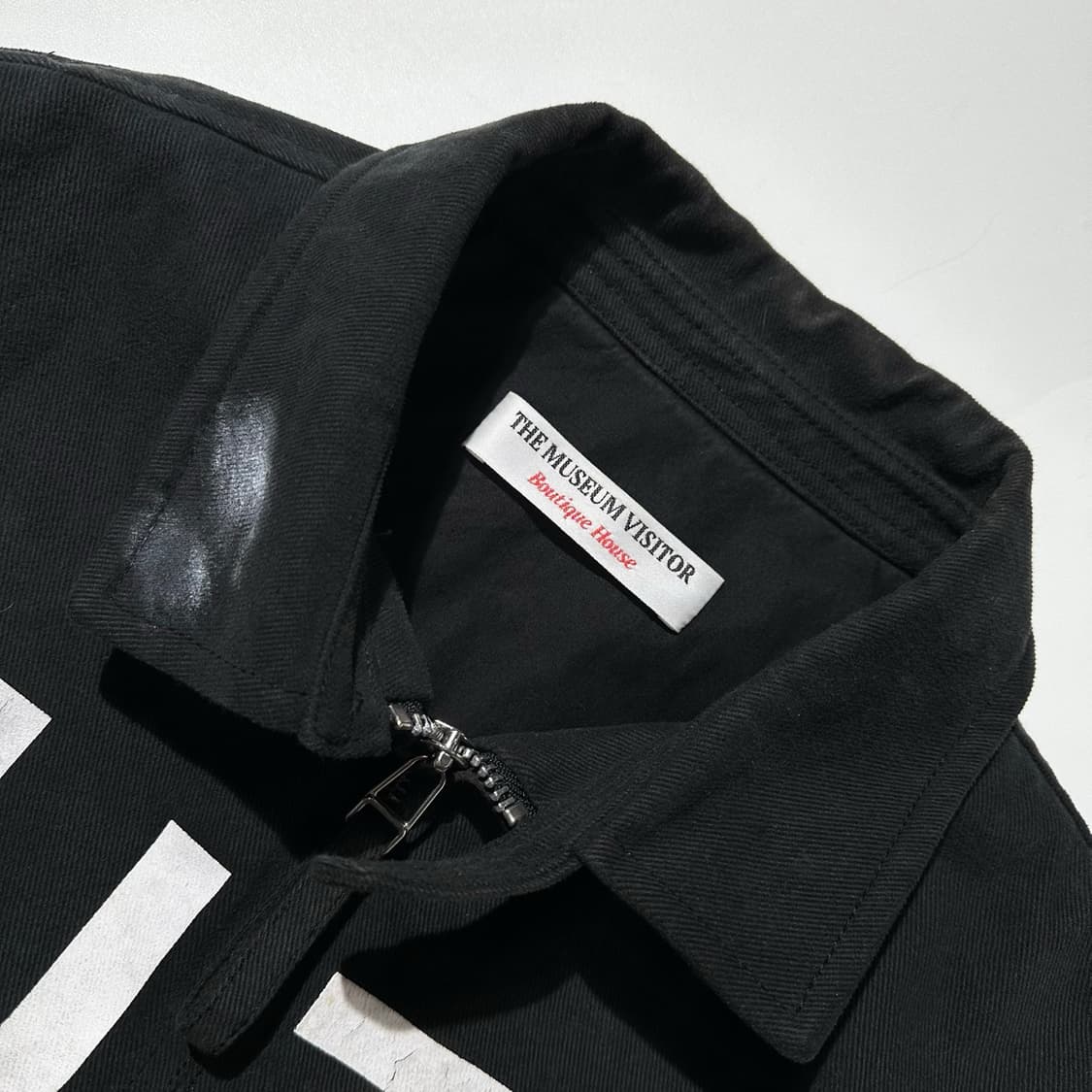 더 뮤지엄 비지터 GUT LIFE 페인팅 코튼 워크 자켓 상품이미지6