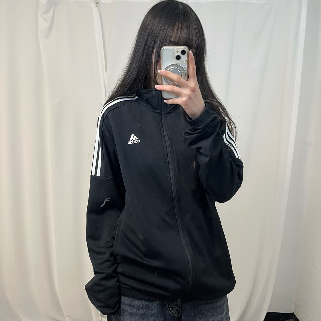 Adidas Black Track Jacket  상품이미지2