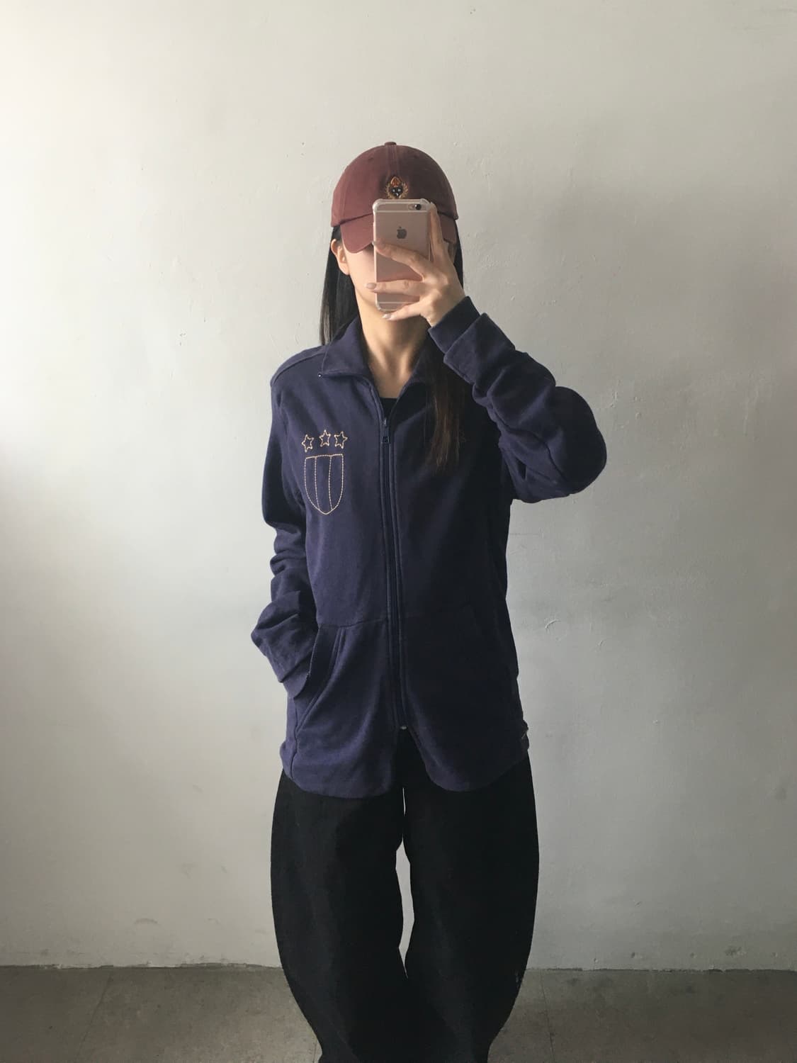 퓨마 스티치 코튼집업 상품이미지1