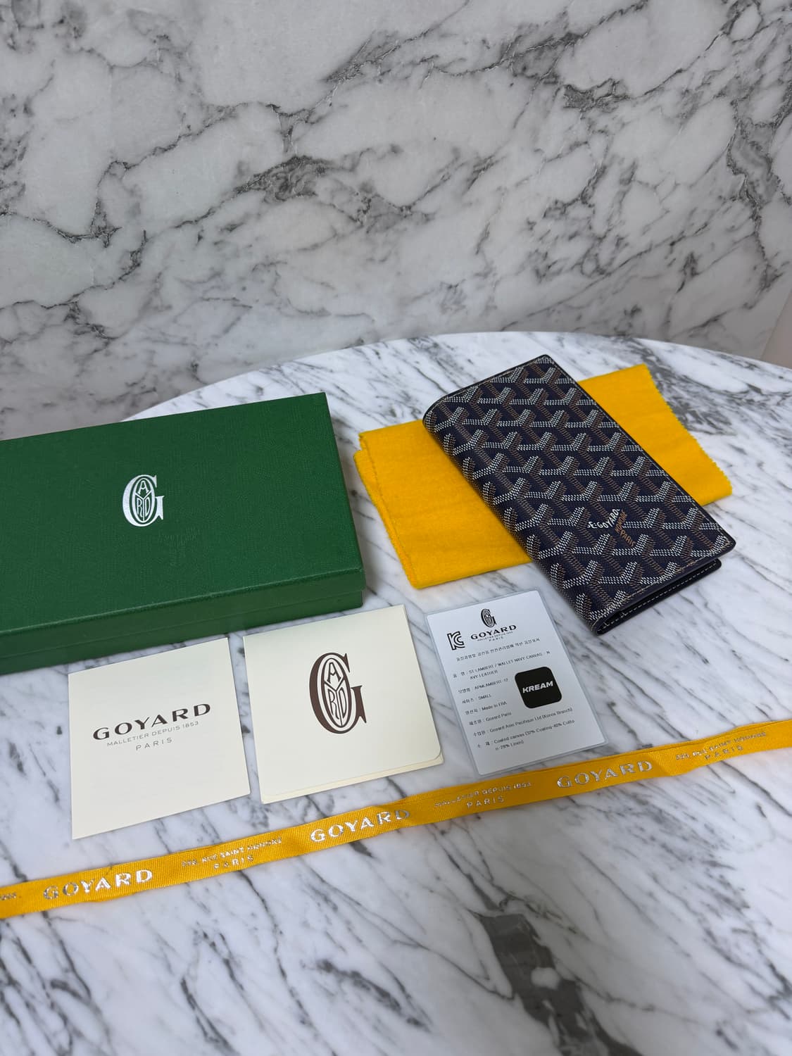 고야드 생랑베르 램버튼 장지갑
네이비 상품이미지1