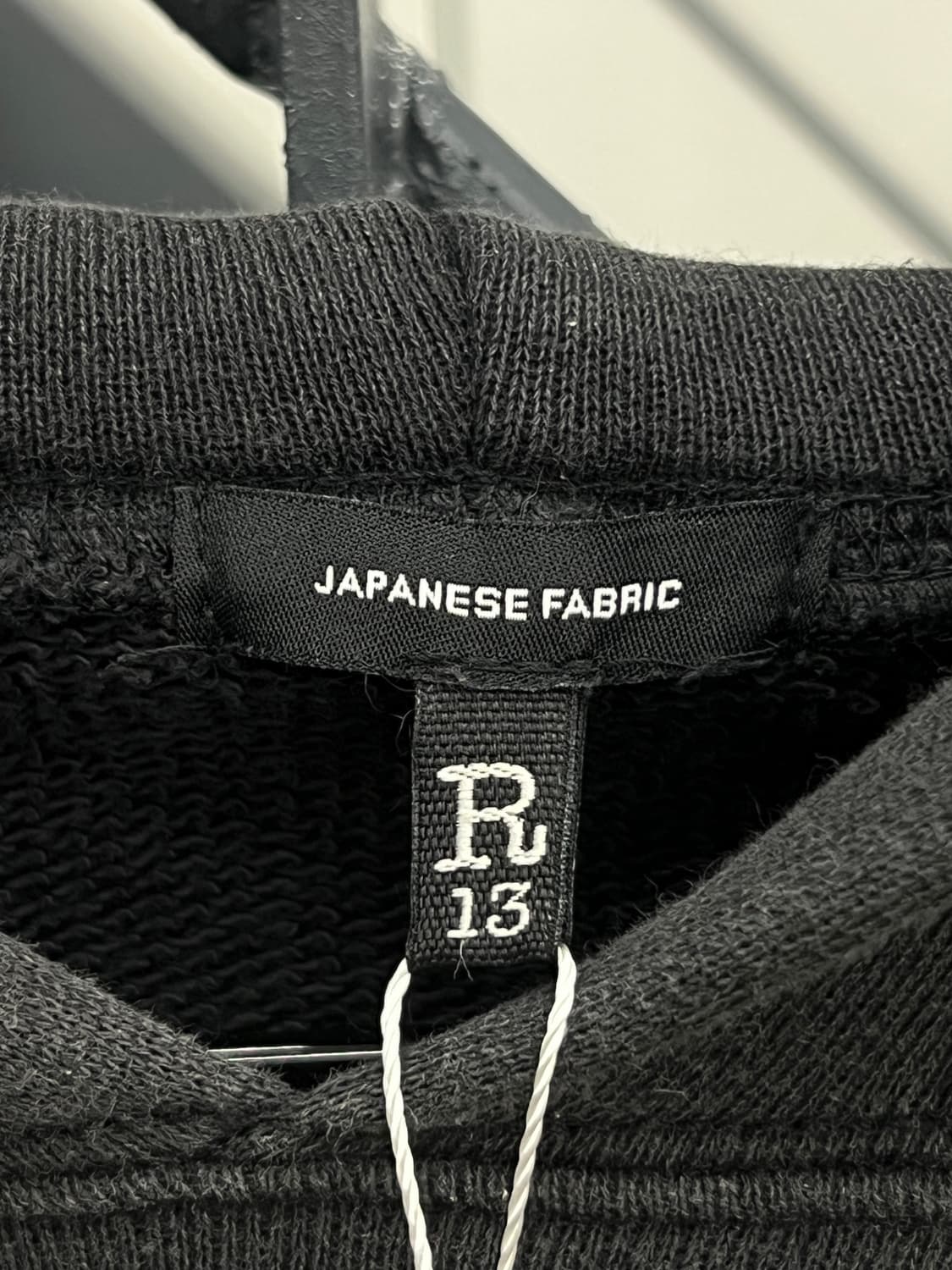 R13 알써틴 오버사이즈 스컬 볼트 후드티셔츠 상품이미지5