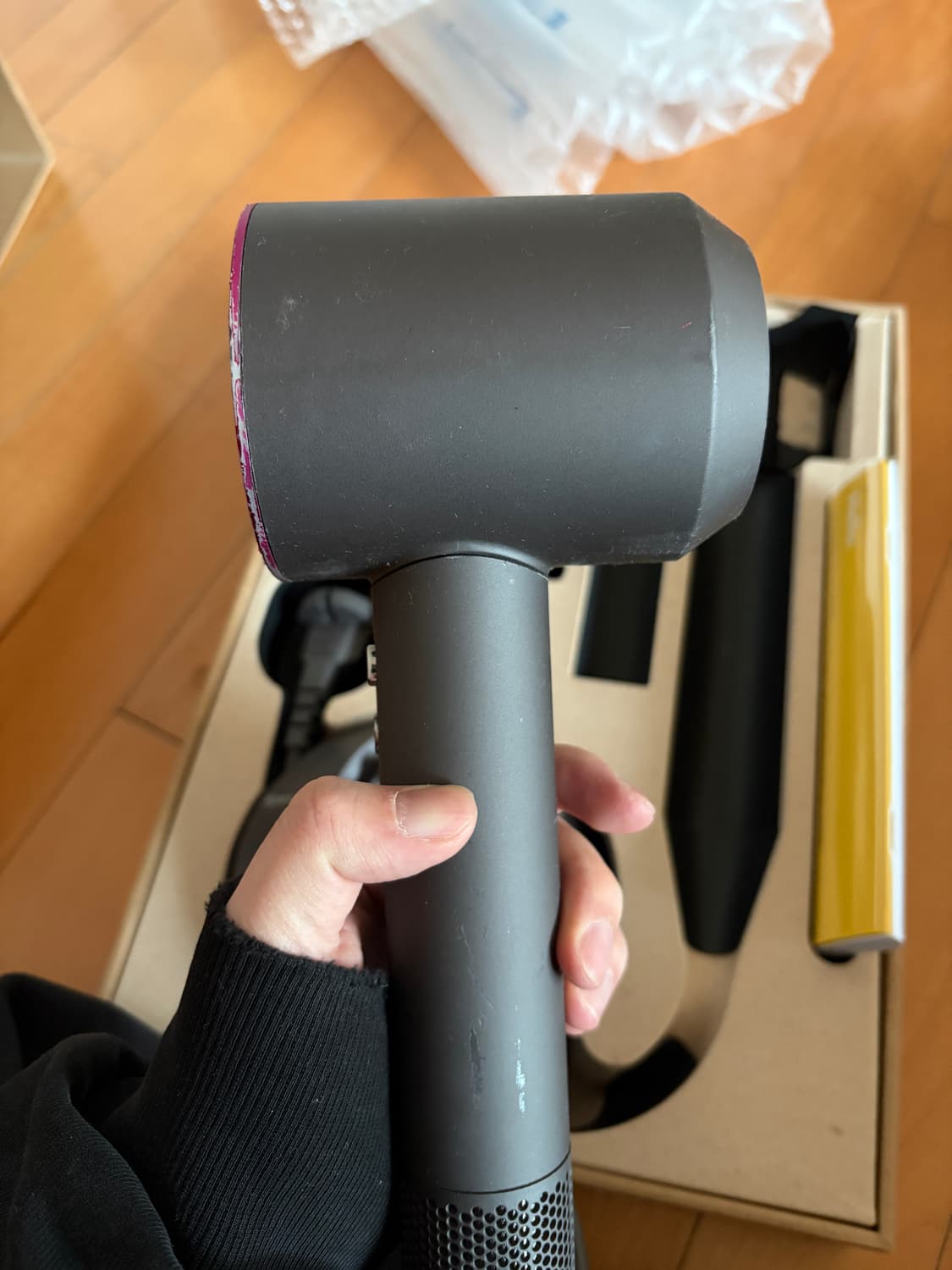다이슨 슈퍼소닉 수퍼소닉 드라이기 HD03 푸시아/니켈 +거치대+케이스 상품이미지4